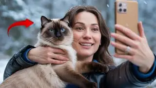 Rescued a Siamese Kitten In Snow &hellip; Look at Her Now 😱