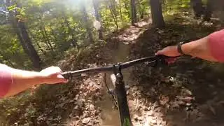 #mountainbiking #29er #hardtail  Mountain biking at Talking Rock Nature preserve. More new trails!