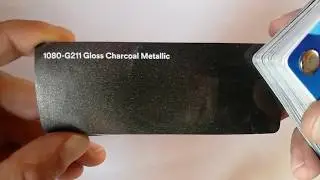3M&trade; Gloss Charcoal Metallic 1080-G211 Wrap Film Gloss