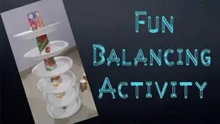 Fun activity for kids #balancing activity #develop concentration power
