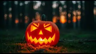 🎃 Enchanted Pumpkin Forest: Halloween Relaxation Music for Deep Sleep & Stress Relief 🎃