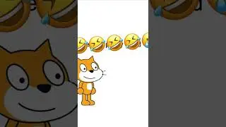 Scratch tries the grimace shake