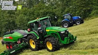 From Grass to Hay Bale&ndash; Perfect Feed for Sheep &Cows| HUTAN PANTAI | Farming Simulator 25 | EP 39