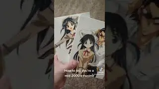 How to tell if you're a mid-2000s anime #shorts #anime #schoolrumble
