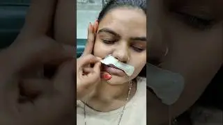 Upper Lips Per Wax karne ka Sahi Tarika #waxing #recover #cold wax #Bean wax #waxing # full face#