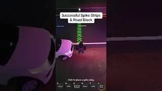 Successful Spike Strips & Road Block at ERLC