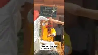 when shivji is happy with you ❤️ #hinduvata #radhakrishn #shivji