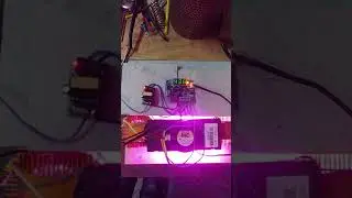 Fun with junk. LED Lights, power supplys heat sinks ECT.