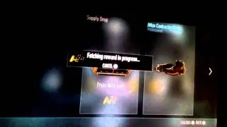 Call of Duty AW supply drop opening!