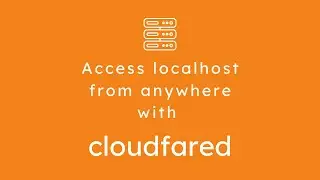 Access localhost from anywhere with cloudfared | Best ngrok alternative