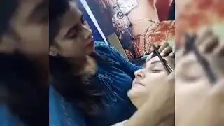 Dramatic makeup