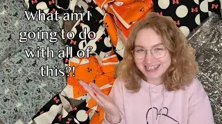 Spring cleaning my fabric stash: Waterproof Scrap busting
