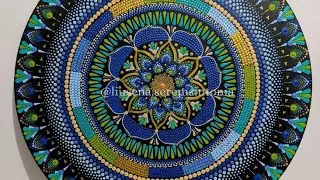 Bhakhar_ mandala art  is live.   Jai Shree  Ram