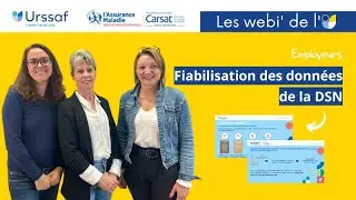 Webinaire - Fiabilisation des données de la DSN