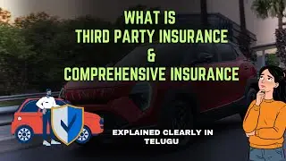 Car insurance explained | third party vs comprehensive car insurance difference | zero dept | RTI 