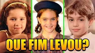 Por Onde Andam as ESTRELAS Mirins da GLOBO?