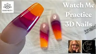 Nails Enthusiast? Don't Give Up! 3D Nail With Poly Gel Ft.  Born Pretty