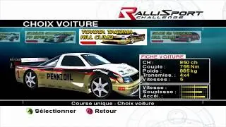 Rallisport Challenge - Toutes les voitures