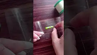 DIY thread nail art design at home Easy thread nail art hack #nails #nailart #shorts #youtubeshorts