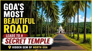 Scenic Drive on Parra Coconut Tree Road to Goa&rsquo;s Oldest Ganesh Temple | North Goa Hidden Gem