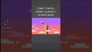 COMO TENER EL LOGRO: CUEVAS Y ACANTILADOS.