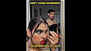 DON&rsquo;T LAUGH ON MAKEUP ☠️ #trending #edit #troll #trollface