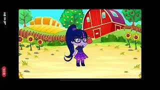 Twilight at Applejacks farm