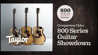 Taylor 800 Series Showdown: 814ce против Builder's Edition, 816ce против 818e