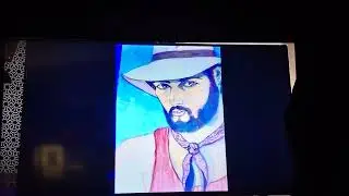 Charlize plays her best songs to her Uncle Randy's Paintings