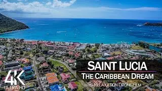 【4K】🔥 SAINT LUCIA from Above 2021 🔥 Cinematic Wolf Aerial&trade; Drone Film