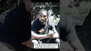C WALK Explains fight he had with EBK JAAYBO in jail 😳 #cwalk #stockton #ebkjaaybotypebeat