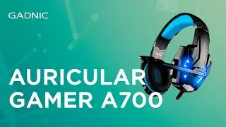 Auricular Gamer Gadnic A700 Play PS4 Xbox Gaming PC Celular