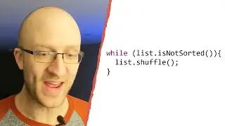Worst Sorting Algorithm Ever - #shorts