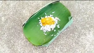 Banana Leaf&nbsp; Container ||Banana Leaf Cup Bowl || SLJjali🥰&nbsp;