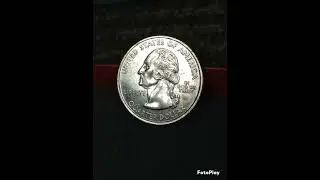 2000 D Virginia State Quarter CIRCULATED.  value 1$+ based on condition