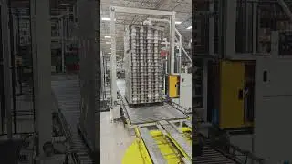 PROstrap &ndash;Test run -  Fully Automatic Two-Direction Pallet Strapper