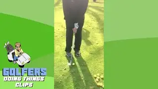 Putting is Hard Work | Golfers Doing Things Clips