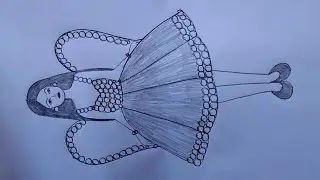 Pari ka Chitra !! Pari drawing !! Drawing easy step by step !!