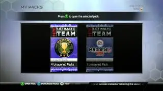 Madden 25 Ultimate Team CoverVote Pack Opening