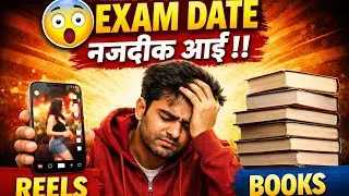 Exam Date Nazdeek Aayi 😱📚 | Ab Reel Band, Padhai Start#rkdhamaka #exam#song #jesus #studentlife