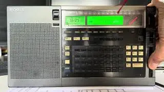 My Sony ICF-2001D is back from 'RadioCruncher' & better than ever, but it is it a match for the E1?!