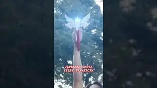 Ultraman Omega First Transformation #shorts #shortvideo #tokusatsu #ultraman #ultramanomega