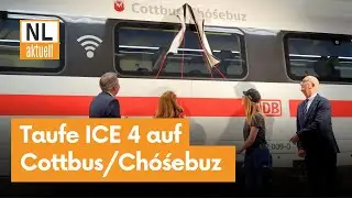 Taufe ICE 4 auf Cottbus/Chóśebuz | Statements zur Taufe und ICE-Halt in Cottbus?