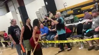 SECW    -    CHALLENGER RYLEE JADE WITH CARNAGE MICHAELS  240 ROME ST TEMPLE GA