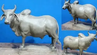 How to make ox | mitti ka bail kaise banaye | easy clay art at home