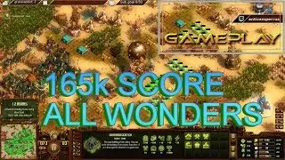 Map 4 500% - 165k personal record with all wonders (no pause)