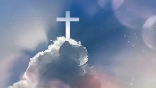 Cross of Jesus | No Copyright videos | Free Worship background |  bokeh video effect 4k | Stock