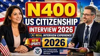 US Citizenship Interview 2026 I N-400 Naturalization Mock Interview | Full USCIS Citizenship Test