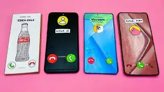 Samsung Coca-Cola/ Huawei Nova 2i/ Infinix Hot 40i/ Huawei Pura Incoming Call