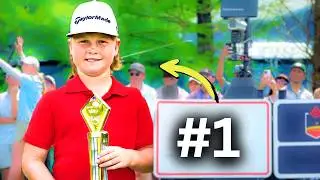 Playing with the Best 10 Year Old Golfer in the World!